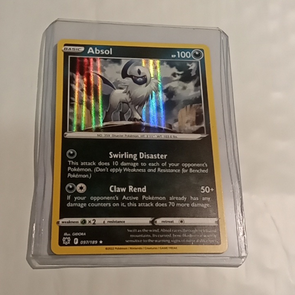 Absol - HOLO - 97/189 - Pokemon TCG - Pokemon - Rare, Mint